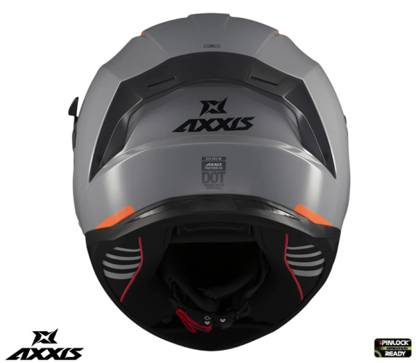 Casca integrala Axxis Panther SV A12 gri lucios (ochelari soare integrati) - imagine 4