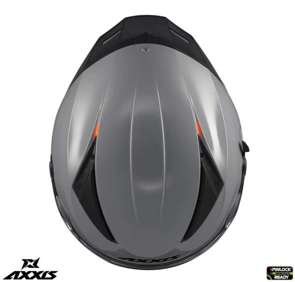 Casca integrala Axxis Panther SV A12 gri lucios (ochelari soare integrati) - imagine 5
