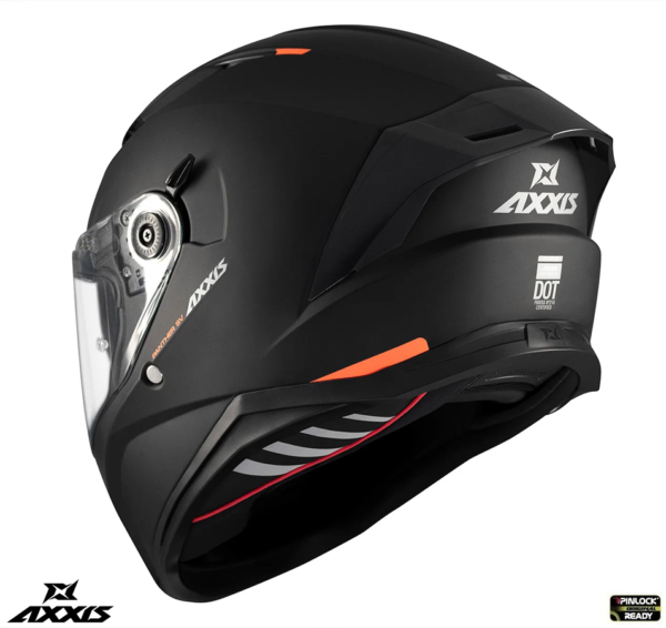 Casca integrala Axxis Panther SV A1 negru mat (ochelari soare integrati) - imagine 3
