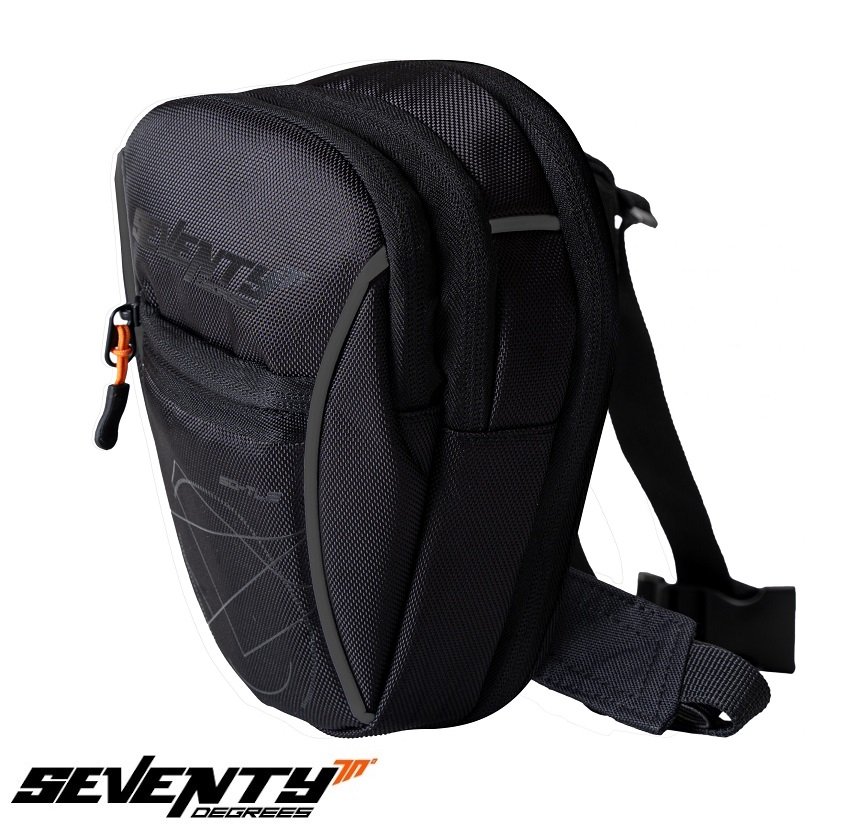 Borseta moto de picior Seventy model SD-TL2 – culoare: negru