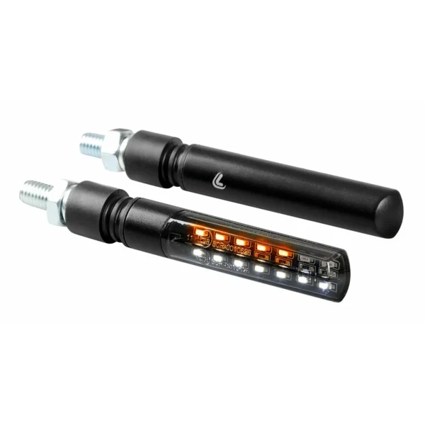 Lampi semnalizare directie mers lumina secventiala si pozitie Line SQ LED 12V 2buc - Fata